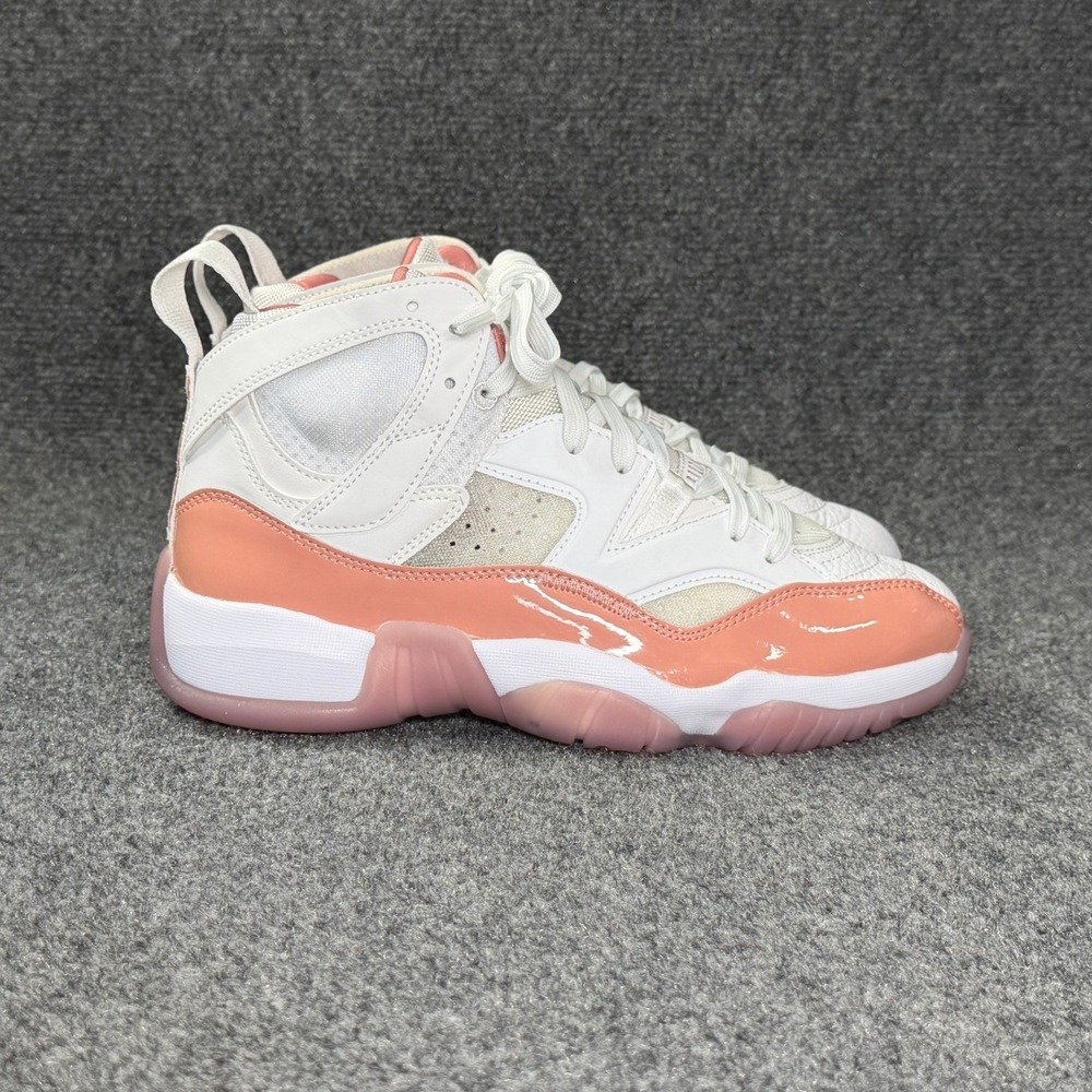 Jordan Jumpman Two Trey Red Stardust Shoe Womens 8.5 Pink White Athletic Sneaker